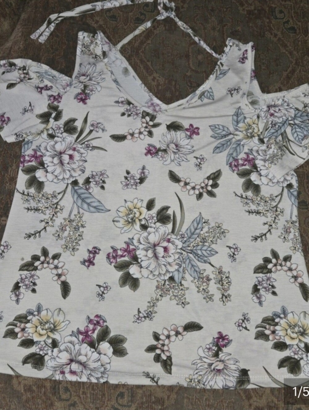 Cold Shoulder Top Small